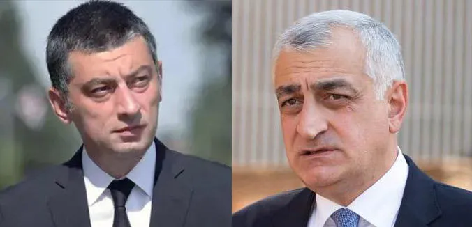 გიორგი გახარიამ და მამუკა ხაზარაძემ ორბელიანების სასახლე დატოვეს - მოლაპარაკებები დაახლოებით, ერთ საათში განახლდება