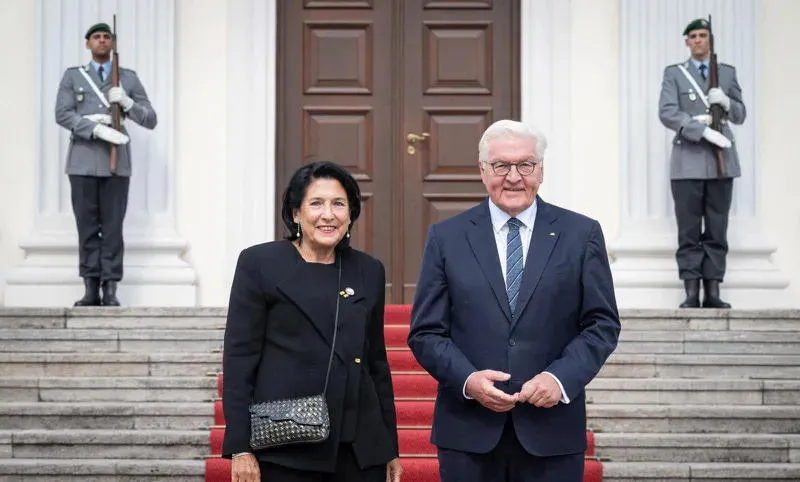 Salome Zurabishvili talked to Frank-Walter Steinmeier by phone