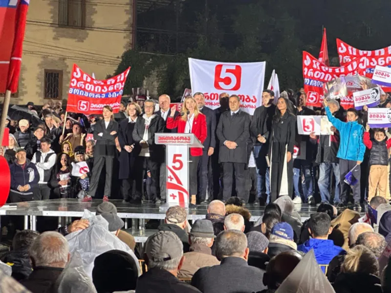 Tina Bokuchava: The October 26 elections are the last chance to return the historical choice to our country and return to the path of European development - this is the last chance to save Georgia from international isolation