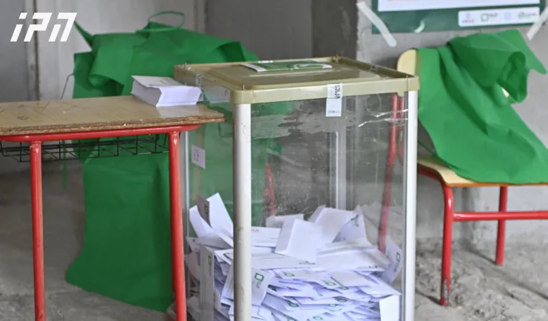 According to CEC, the data of Marneuli district #69, where ballots were stuffed into the box, were declared invalid