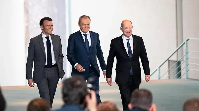 Emmanuel Macron, Olaf Scholz, Donald Tusk - if Georgia does not change its current course, we cannot support the start of accession negotiations with Georgia