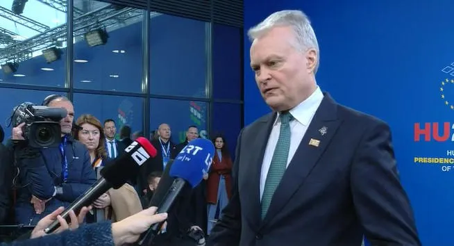 Gitanas Nausėda: I hope that Georgia can still change course, but at the moment I don't see the possibility that this will happen in the near future