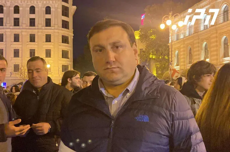 Lasha Farulava: We will have to fight in the street, and I am sure that the peaceful demonstrators will win this fight