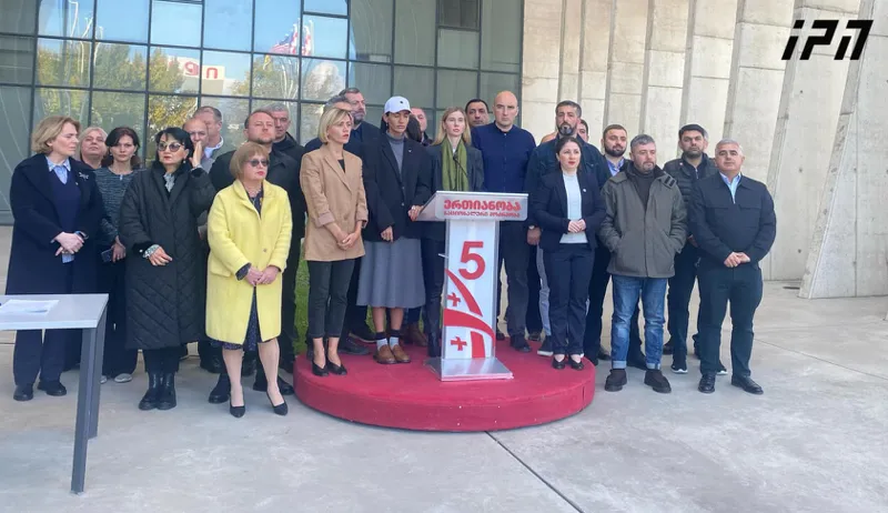 Tina Bokuchava: We refuse to receive mandates as a result of the parliamentary elections, where total fraud took place - CEC does not have the right to send our documents to the Parliament for recognition of authority