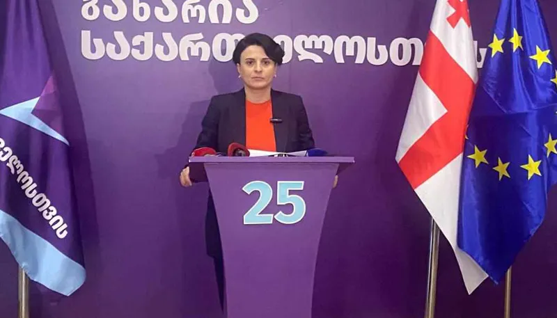 Natia Mezvrishvili: Civil servants, I know for sure that you realize that yesterday Russian power was behind the uniformed workers - the salary taken in Russian Georgia will be the hardest