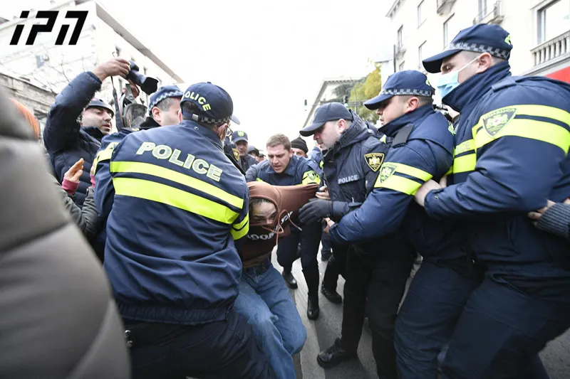 Office of the Ombudsman: out of the 16 persons arrested at the rally, who were visited by the representatives of the Public Defender, 10 are alleged victims of improper treatment or excessive force