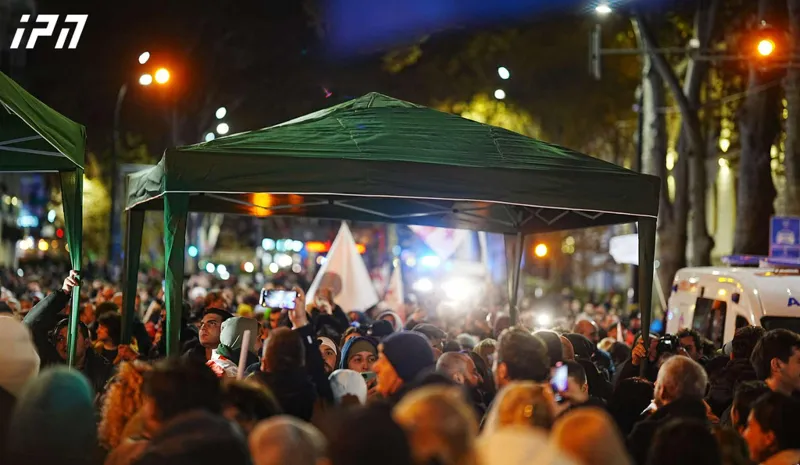 Protesters pitched tents near TSU