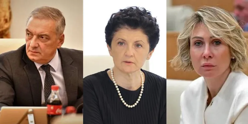 Gia Volski was elected as the first vice-speaker of the parliament, and Tea Tsulukiani and Nino Tsilosani were elected as vice-speakers