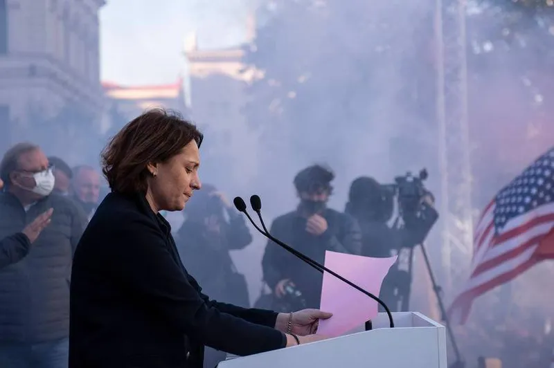 Elene Khoshtaria: everything will be done for victory, criticism is only helpful - Georgia is neither Russia nor Belarus, Georgia is Europe and we will do well and win