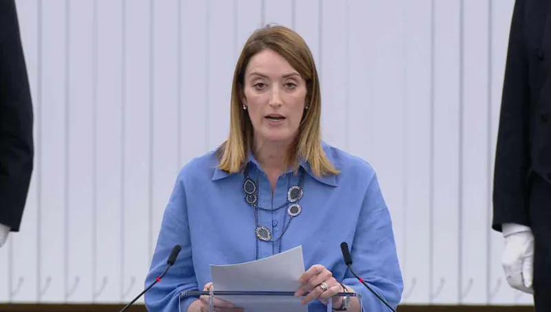 Roberta Metsola To the Georgian people: We see you, we hear you and we stand with you - We have invited President Zurabishvili to the European Parliament