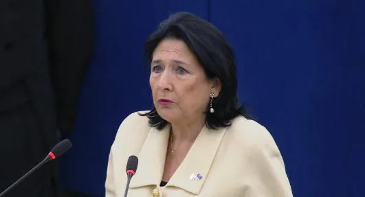 Salome Zurabishvili: Despite the ruling party having taken a clear pro-Russian stance at times, they still pretend that they will somehow return to Europe - this issue began before the elections, with what, in hindsight, may have been the first sign of the Georgian Dream's Russian orientation. This started back in 2019, with the Gavrilov incident