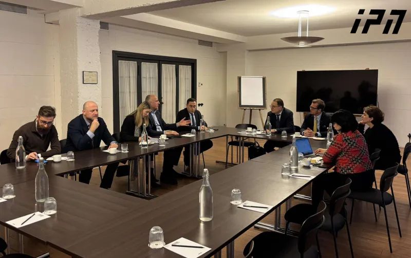 Leaders of opposition parties meeting with MEPs