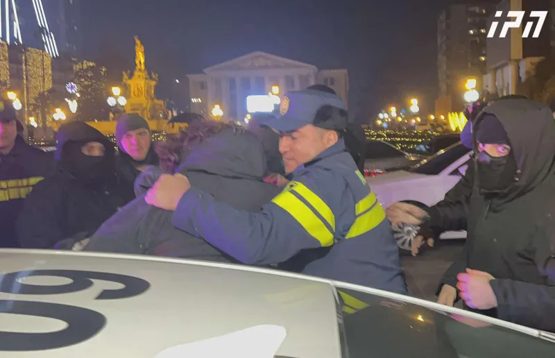 The Ministry of Internal Affairs states that 8 people have been detained under administrative procedures during the protest in Batumi