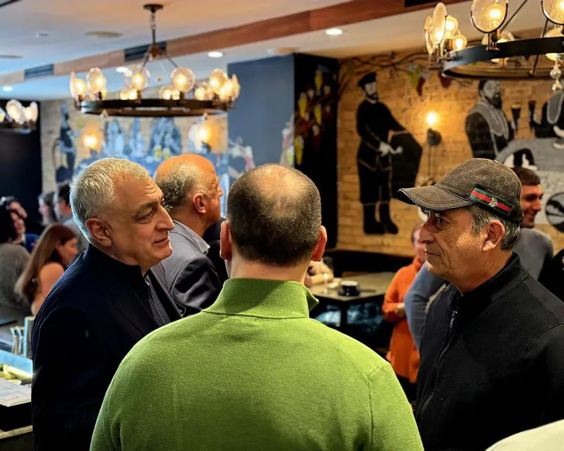 Mamuka Khazaradze: During our visit to Washington, we held our first meeting with representatives of the Georgian community. The fate of our country is in our hands, and under no circumstances should we allow the Russian oligarch to take it from us