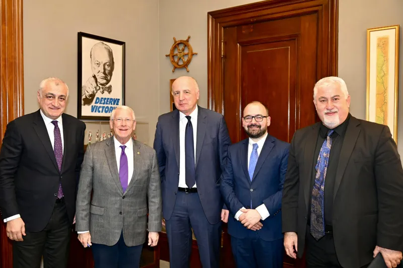 Leaders of Strong Georgia meet with Senator Roger Vickers