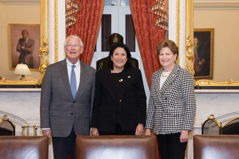 Jeanne Shaheen: I am pleased to welcome Salome Zurabishvili to the Capitol