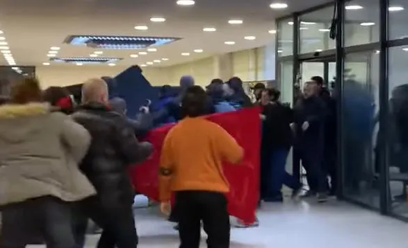 There was noise in the exam space of Tbilisi State University