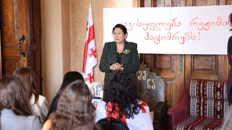 Salome Zurabishvili: It is important that the protest is spreading across the entire country. I stand by your side, I am with you, and we will be together until the end
