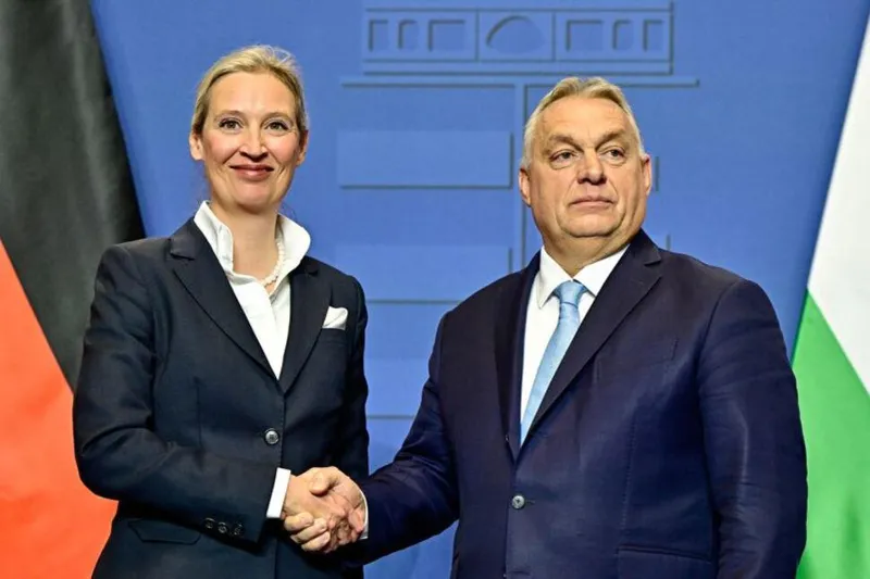 ვიქტორ ორბანი გერმანიის კანცლერობის კანდიდატს ალის ვაიდელს შეხვდა