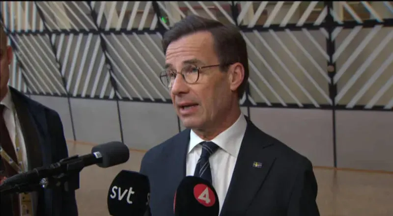 The Prime Minister of Sweden: Our thoughts will still be with Georgia today, and our demands for reforms will remain