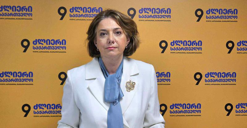 萨洛梅·萨马达什维利：格鲁吉亚政府已经支持俄罗斯正在采取的所有步骤，这些步骤是朝向吞并我们被占领领土的。