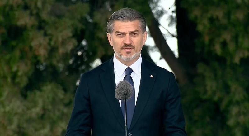 米克海尔·卡维拉什维利：我们的军队是我们这个小国家、我们勇敢的民族以及我们伟大历史的重要组成部分——我们的士兵、先祖和英雄牺牲了他们的生命，以便今天我们成为一个独立、自由和强大的国家。