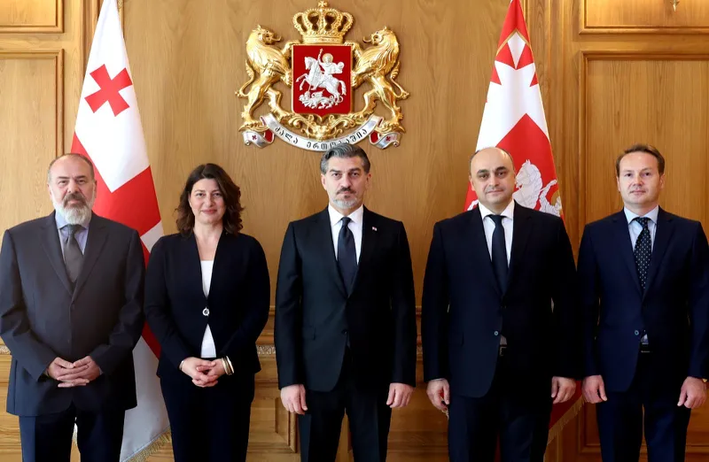 მიხეილ ყაველაშვილი სლოვაკეთში, ეთიოპიაში, ირლანდიასა და წმინდა საყდართან საქართველოს ახლად დანიშნულ ელჩებს შეხვდა
