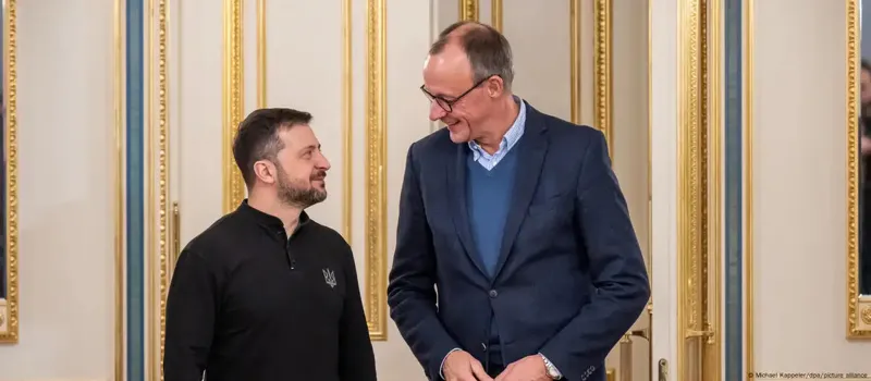 ვოლოდიმირ ზელენსკი - ვიმედოვნებთ, რომ გერმანია გააგრძელებს ერთ-ერთი მთავარი როლის შესრულებას უკრაინის მხარდაჭერაში