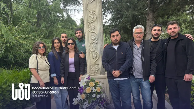 საქართველოს ტექნიკური უნივერსიტეტის სტუდენტებმა კონსტანტინე აფხაზისა და მასთან ერთად დახვრეტილი 14 ოფიცრის ხსოვნას პატივი მიაგეს