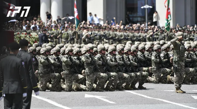 The new recruits took the military oath