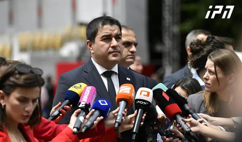 沙尔瓦·帕普阿什维利关于梅索拉、马克龙和图斯克的声明：对格鲁吉亚人民和格鲁吉亚国家的可耻攻击