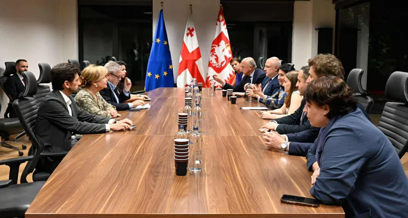 "წინააღმდეგობის პლატფორმის" წარმომადგენლები ევროპარლამენტარებს შეხვდნენ