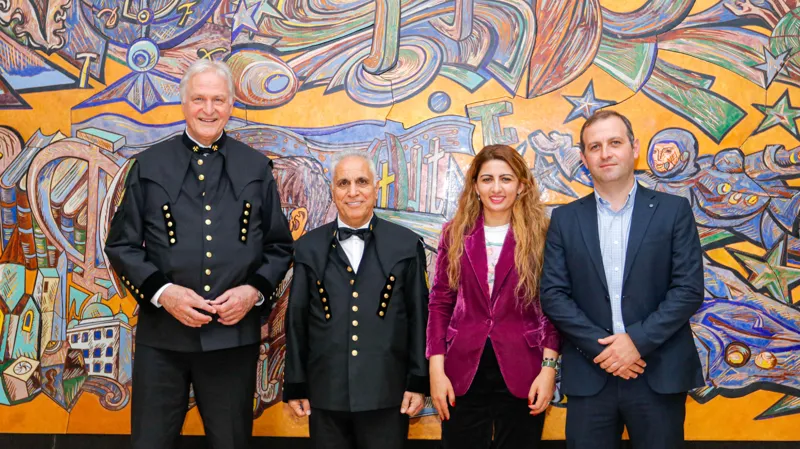 საქართველოში სამუშაო ვიზიტით ავსტრიის ლეობენის სამთო უნივერსიტეტის რექტორი იმყოფებოდა