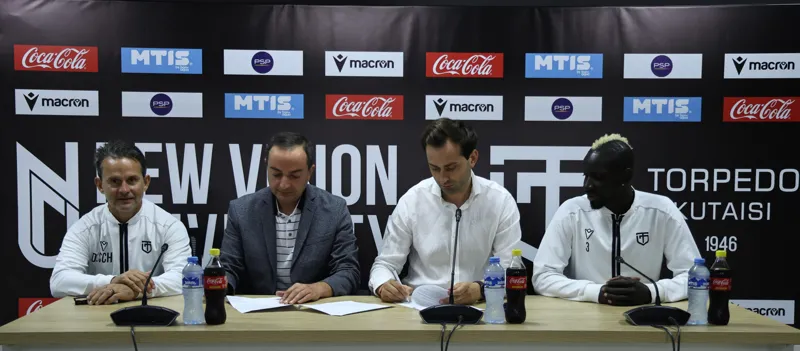 PSP-სა და საფეხბურთო კლუბ „ტორპედოს“ შორის მემოარნდუმი გაფორმდა