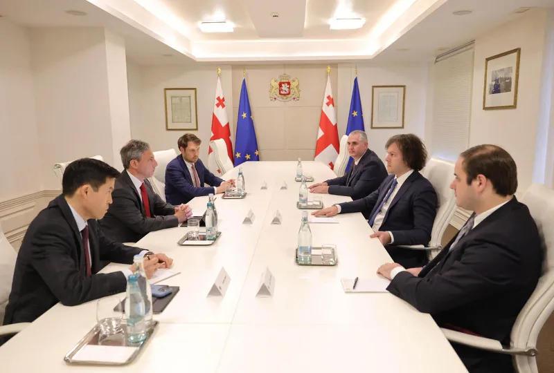 Irakli Kobakhidze 会见了国际货币基金组织的特派团团长和执行董事。