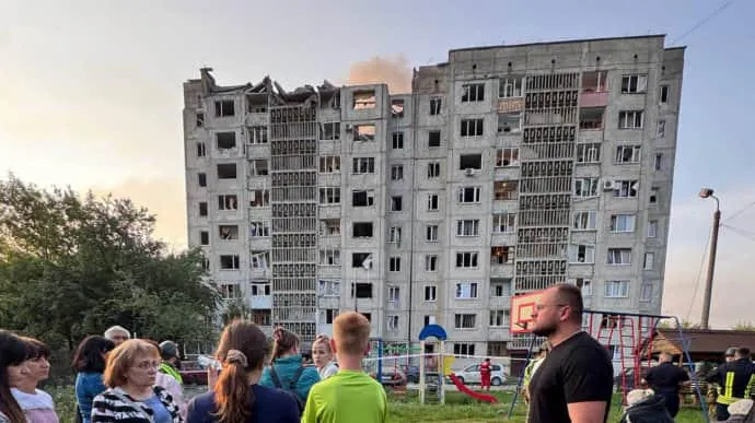 В результате российской атаки в Киеве погибли четыре человека и 20 пострадали