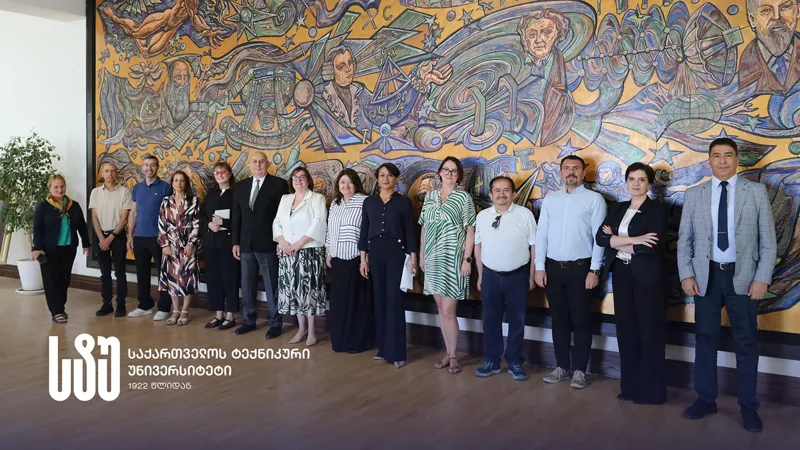 საქართველოს ტექნიკურ უნივერსიტეტში ევროპის უნივერსიტეტების წარმომადგენლებთან შეხვედრა გაიმართა