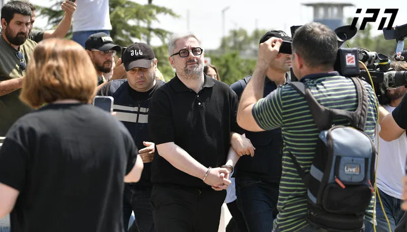 Nika Gvaramia arrested