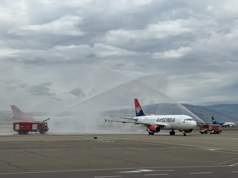 Direct Flights begin between Georgia and Serbia