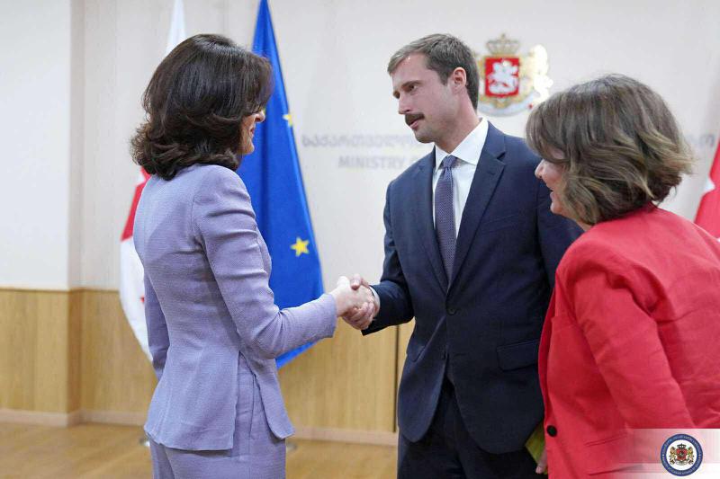 Maka Botchorishvili 会见美国国务院高级顾问