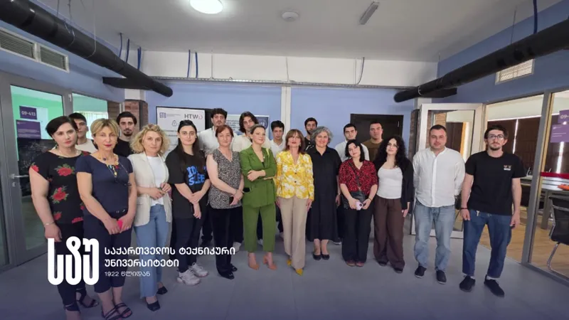 საქართველოს ტექნიკური უნივერსიტეტის სტუდენტები ComCom-ის მედიააკადემიის წარმომადგენლებს შეხვდნენ