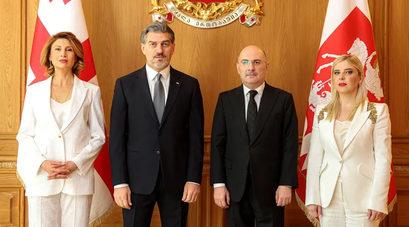 მიხეილ ყაველაშვილი აშშ-სა და უნგრეთში ახლად დანიშნულ ელჩებს, ასევე ევროპის საბჭოში საქართველოს ახალ მუდმივ წარმომადგენელს შეხვდა