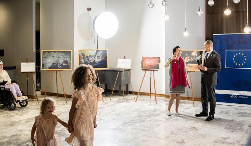 "10 Years in Focus" exhibition opened at Sheraton Batumi Hotel