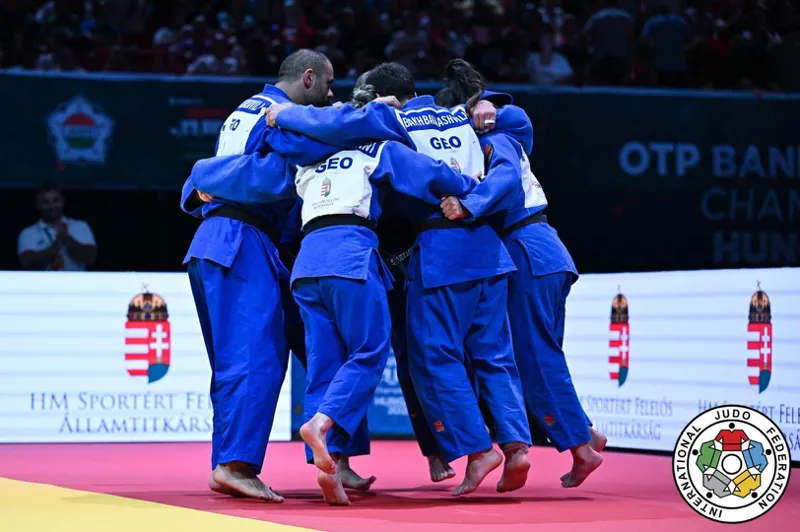 Сборная Грузии по дзюдо стала чемпионом мира