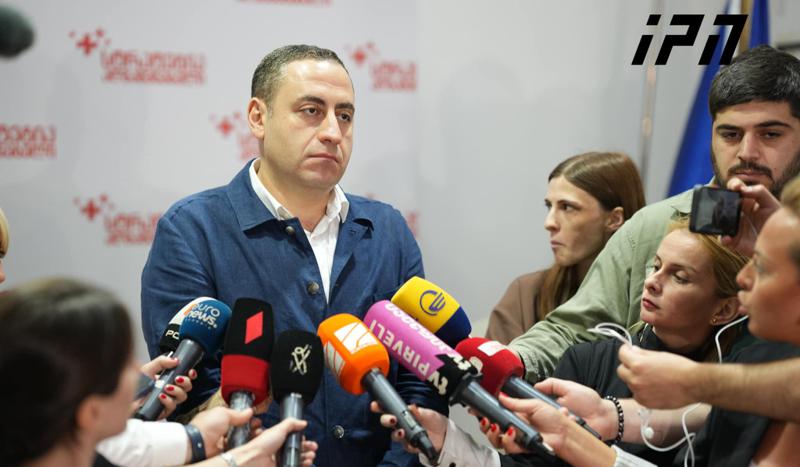 乔治·瓦沙泽：我们坚定不移，已经接受了通往自由的道路有时必须经过监狱，但奥尼塞·茨哈达泽的故事震撼了我——他甚至无法向他已故的父亲告别——这不再是一场政治斗争；它是一场为了人性的斗争。