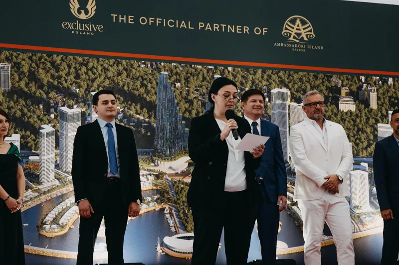 „Ambassadori Island Batumi“ presented a project of strategic importance and the exceptional investment potential of Georgia in Poland
