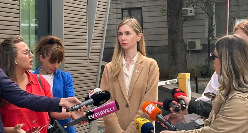 Tina Bokuchava 关于 Elene Khoshtaria 的绝食决定：我从不质疑为什么，因为这绝对清楚她的目标是实现关于所谓伪装成地方选举的特别行动的统一。