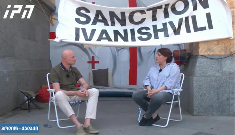 埃琳·霍什塔里亚表示，如果反对派同意并拒绝参加选举，她将结束她的绝食抗议。