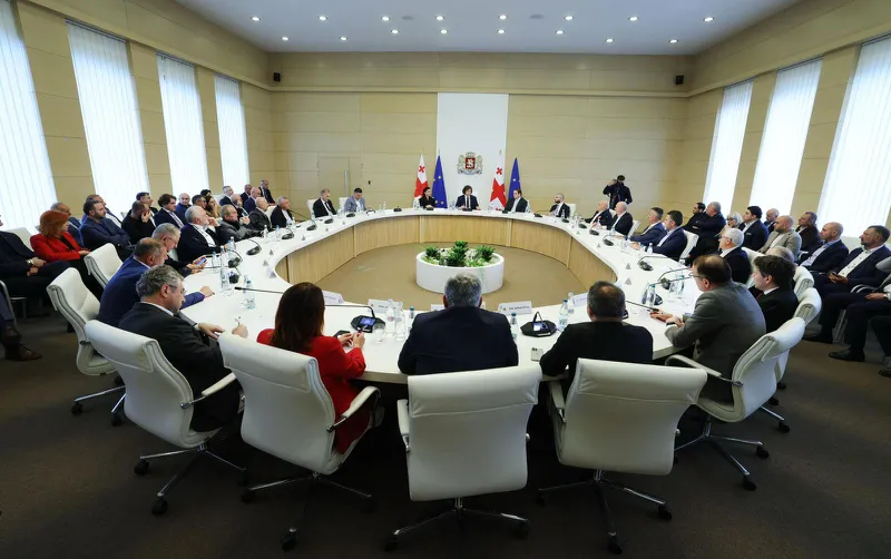 Government Administration releases information about meeting between Irakli Kobakhidze and representatives of business sector