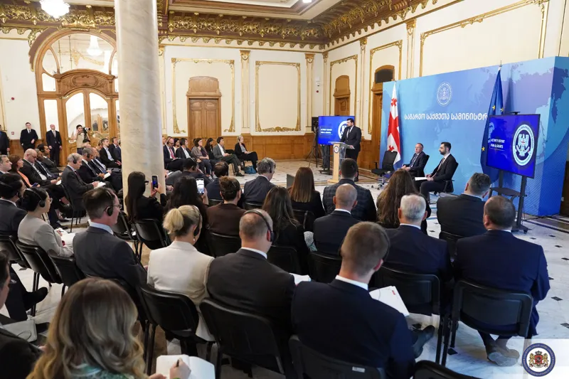 საგარეო საქმეთა მინისტრის მოადგილე და ანტიკორუფციული ბიუროს ხელმძღვანელი საქართველოში აკრედიტებულ დიპლომატებს შეხვდნენ